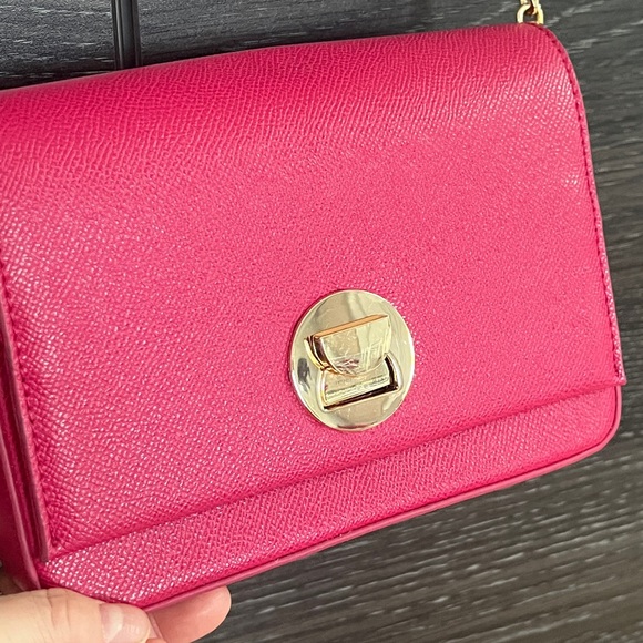 Fuchsia pebbled Bag - Picture 3 of 9